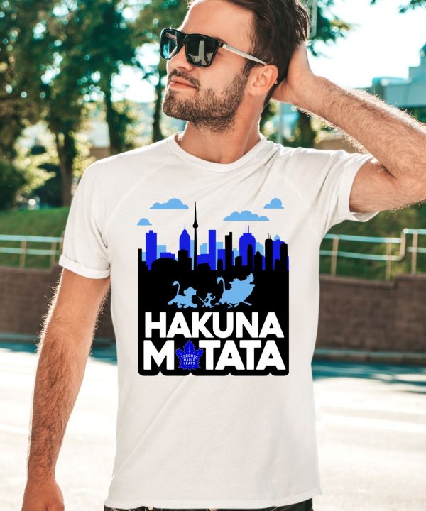Ryan Reaves Wearing Hakuna Matata Toronto Maple Leafs Shirt3