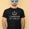 Smile Train Merch Champion Of Smiles Shirt