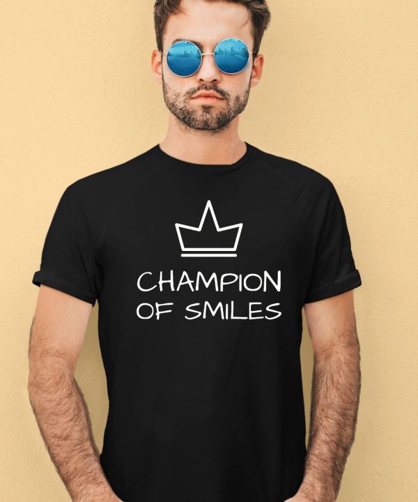 Smile Train Merch Champion Of Smiles Shirt