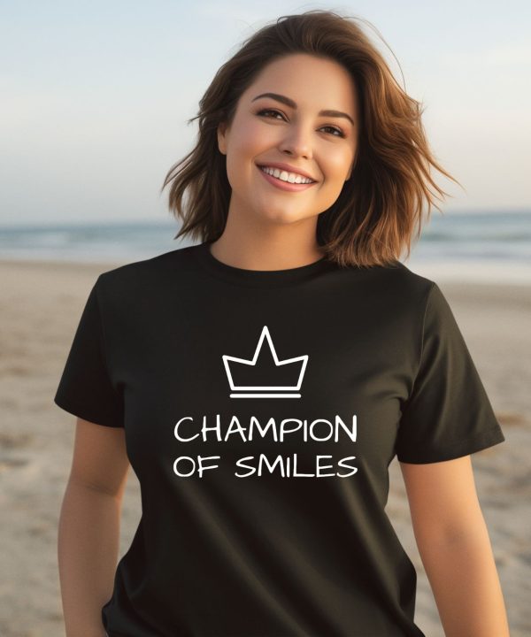 Smile Train Merch Champion Of Smiles Shirt3