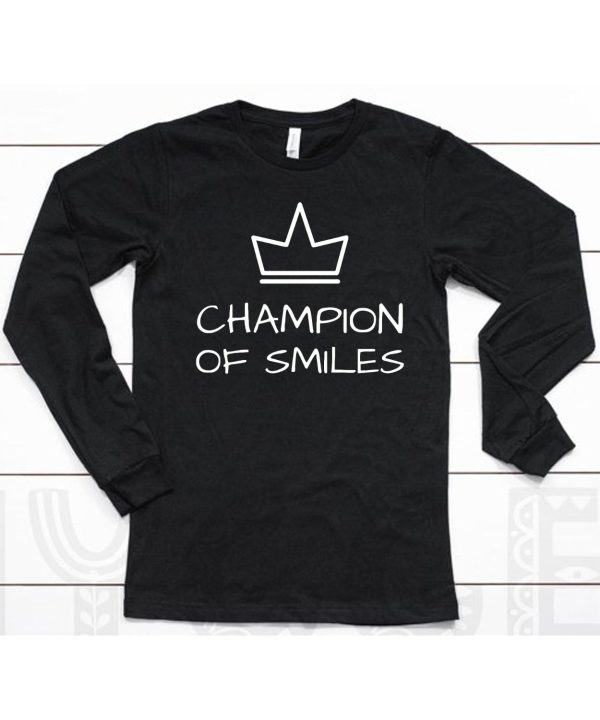 Smile Train Merch Champion Of Smiles Shirt6