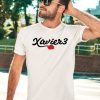 Stephon Marbury Wearing Xavier 3 Shirt3