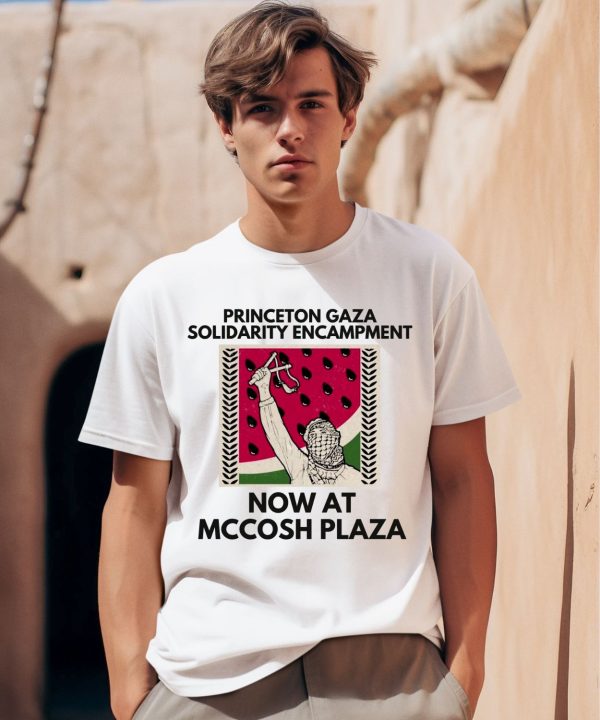 Steve Mcguire Princeton Gaza Solidarity Encampment Now At Mccosh Plaza Shirt0