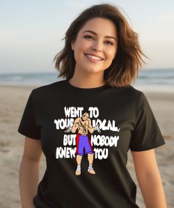 Street Fighter Sagat Went To Your Local But Nobody Knew You Shirt3