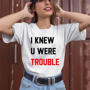 Taylor Swift Wearing I Knew U Were Trouble Shirt