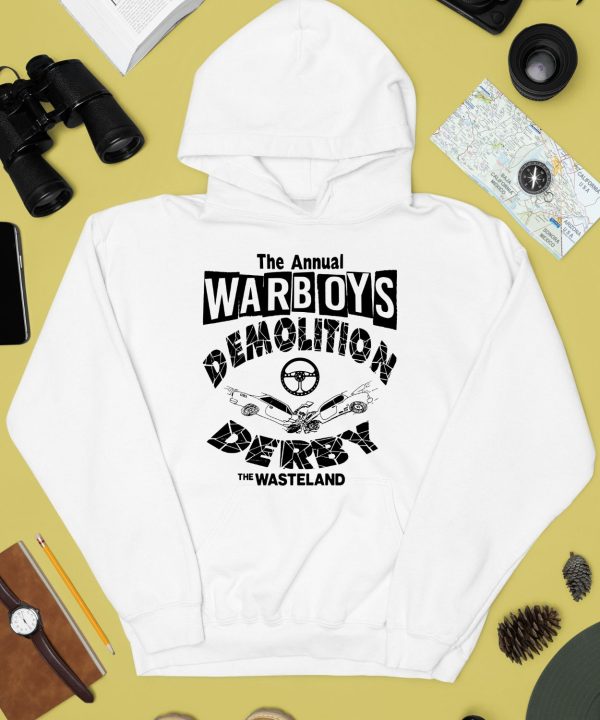 The Annual Warboys Demolition Derby The Wasteland Shirt4