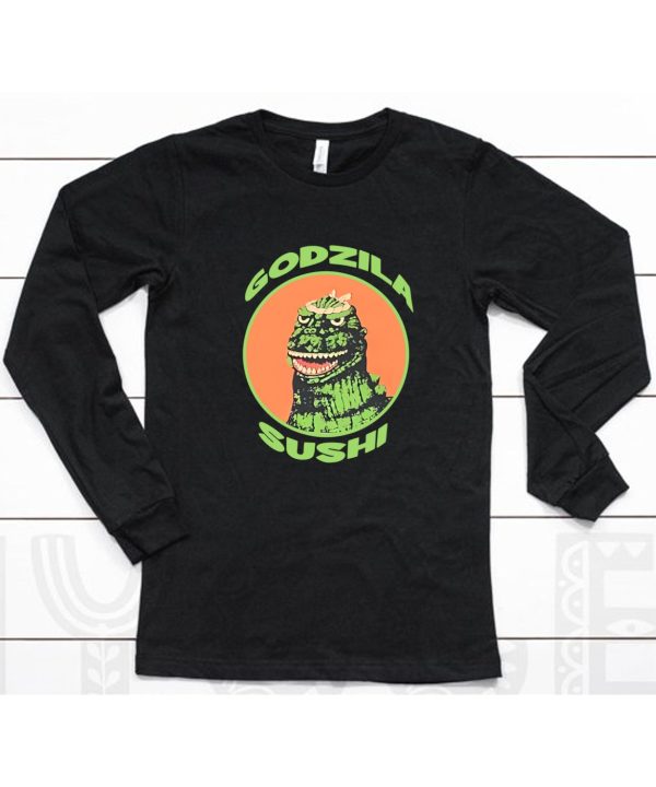 The Godzilla Sushi Bar Shirt6