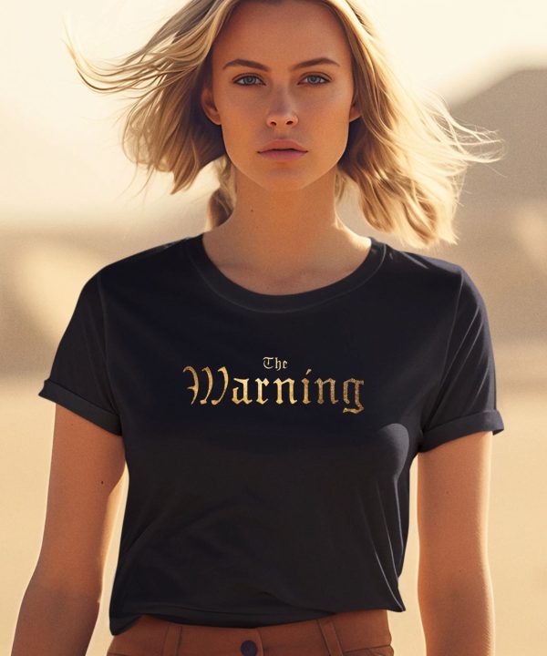 The Warning Merch Store Gold Tw Logo Shirt2