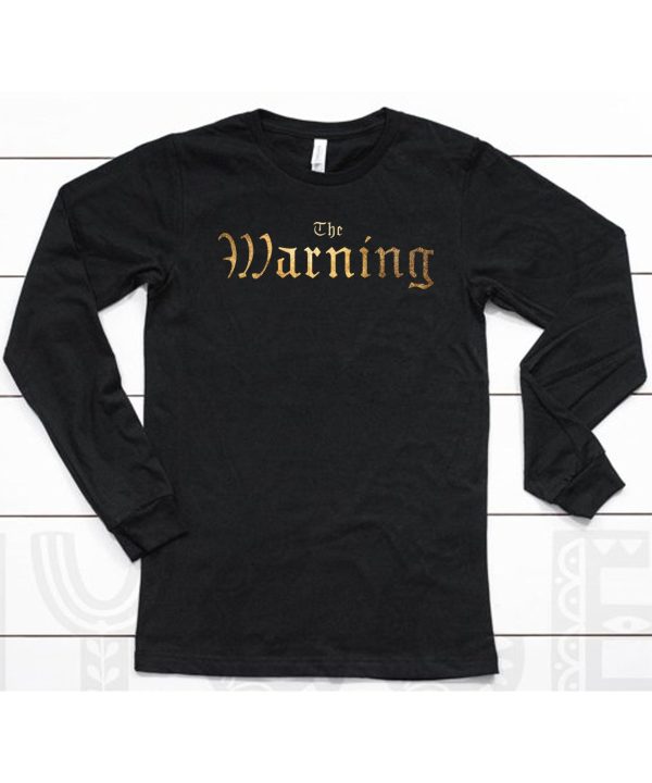 The Warning Merch Store Gold Tw Logo Shirt6