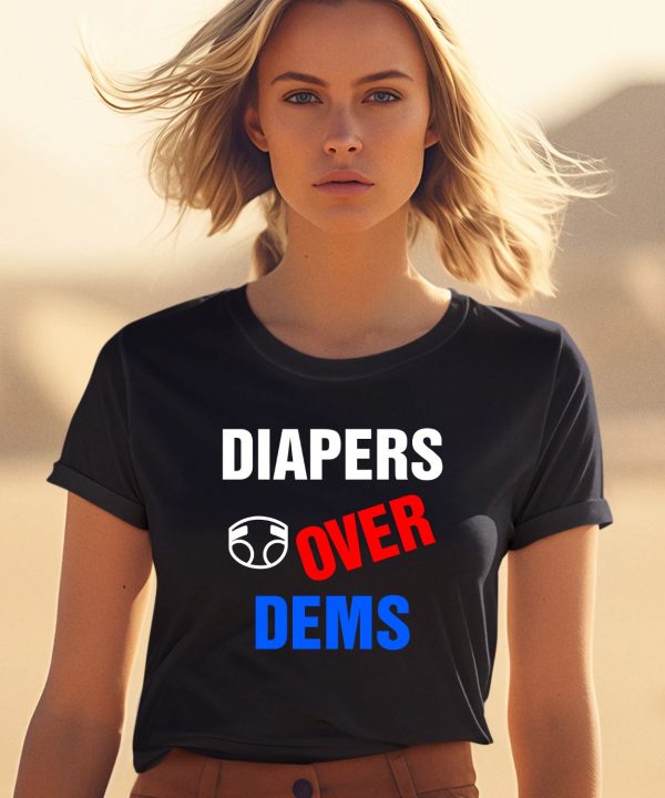 Trump 2024 Diapers Over Dems Shirt1