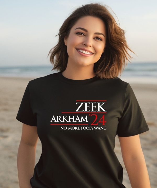 Zeek Arkham 2024 No More Foody Wang Shirt3