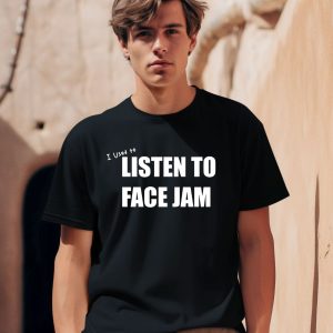 100Percenteat Store I Used To Listen To Face Jam Shirt