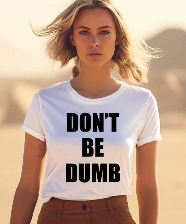 AsAp Rocky Dont Be Dumb Shirt1