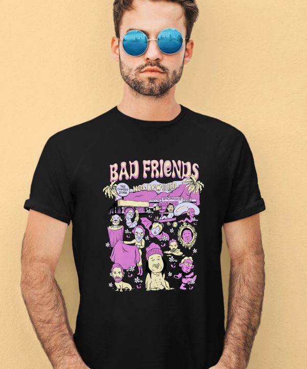 Badfriendsmerch Bad Friends World Shirt1