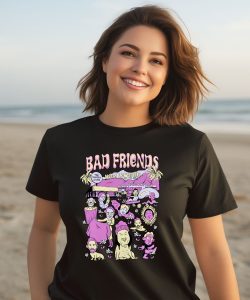 Badfriendsmerch Bad Friends World Shirt3