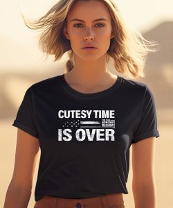 Bongino Cutesy Time Is Over Shirt2