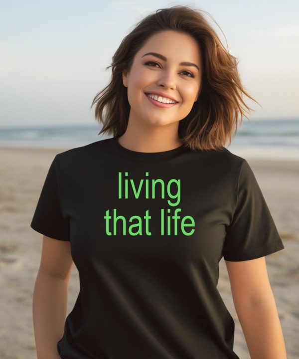 Charli Xcx Living That Life Shirt3