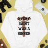 Chris Brown Wearing Every Saint Was A Sinner Shirt4