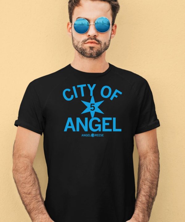 City Of Angel 5 Star Angel Reese Shirt1