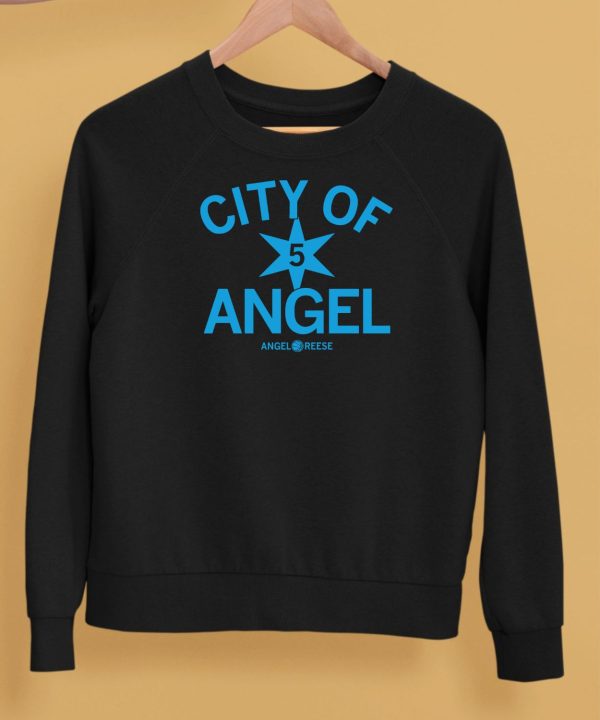 City Of Angel 5 Star Angel Reese Shirt5