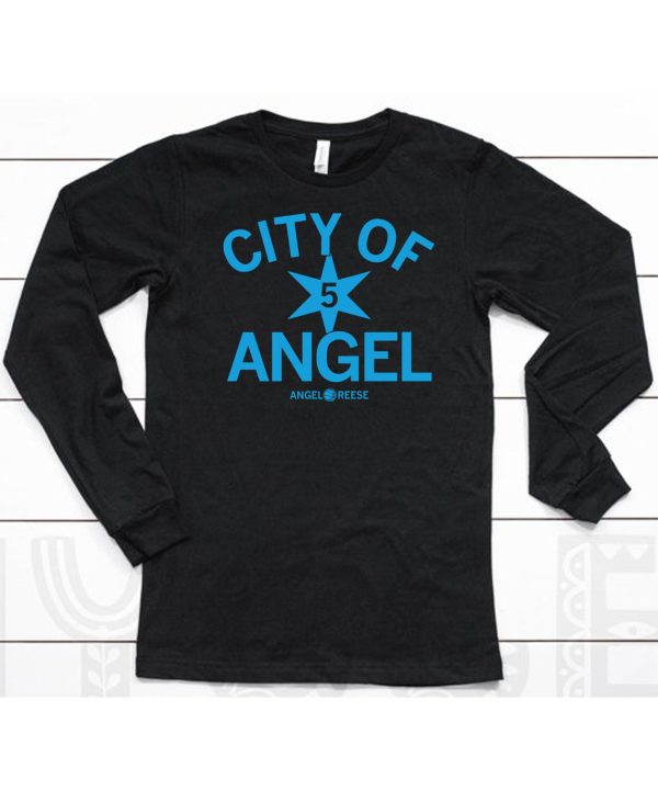 City Of Angel 5 Star Angel Reese Shirt6