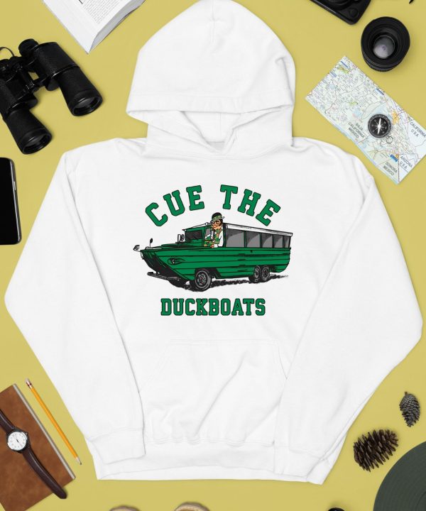 Cue The Duckboats Boston Celtics Shirt4