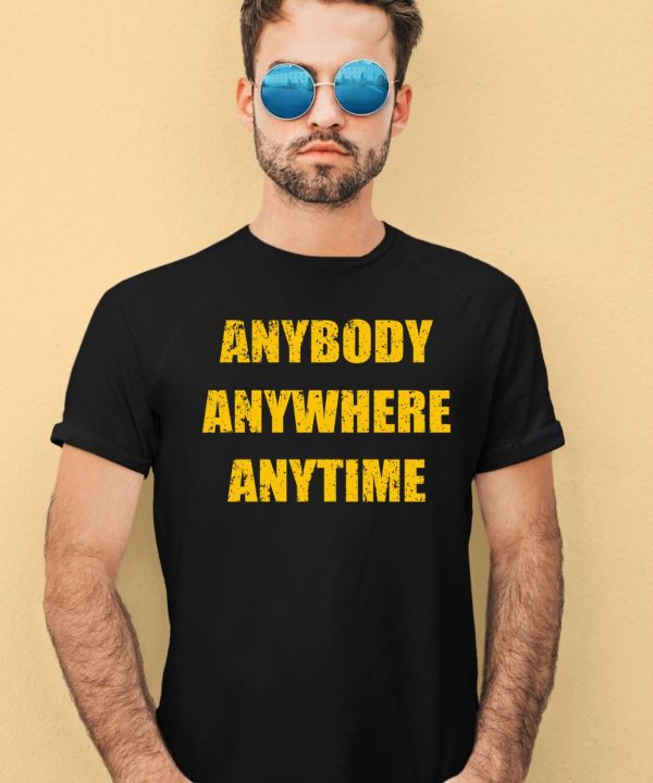 Dan Quinn Waeing Commanders Anybody Anywhere Anytime Shirt1