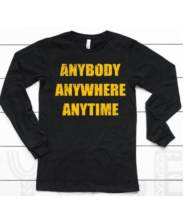 Dan Quinn Waeing Commanders Anybody Anywhere Anytime Shirt6