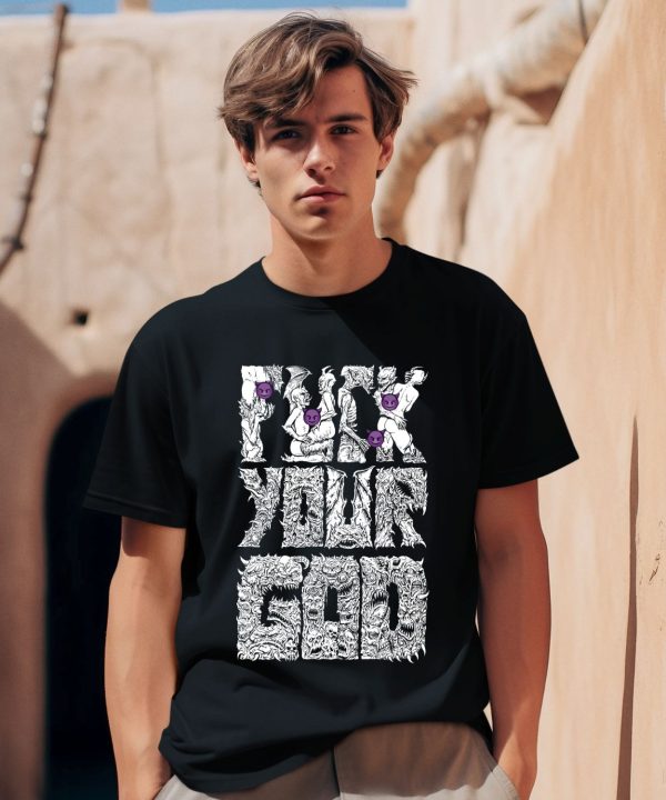 Daniel Shaw Sawblade666 Fuck Your God Shirt0