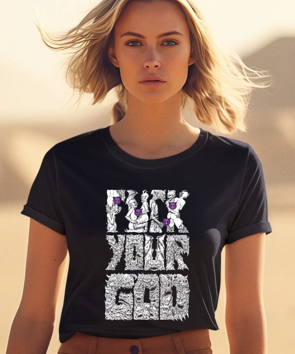 Daniel Shaw Sawblade666 Fuck Your God Shirt2