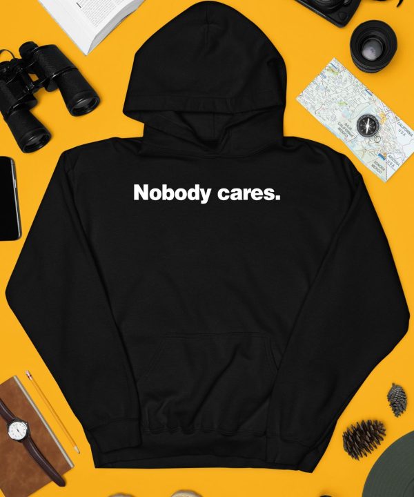 Derrick White Wearing Nobody Cares Shirt4