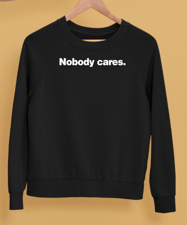 Derrick White Wearing Nobody Cares Shirt5