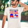 Dismantle The 2 Party Voter System George Washington Warned Us Shirt3