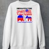 Dismantle The 2 Party Voter System George Washington Warned Us Shirt5