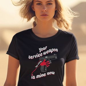 Donut Operator Silly Geese Your Service Weapon Is Mine Now Shirt