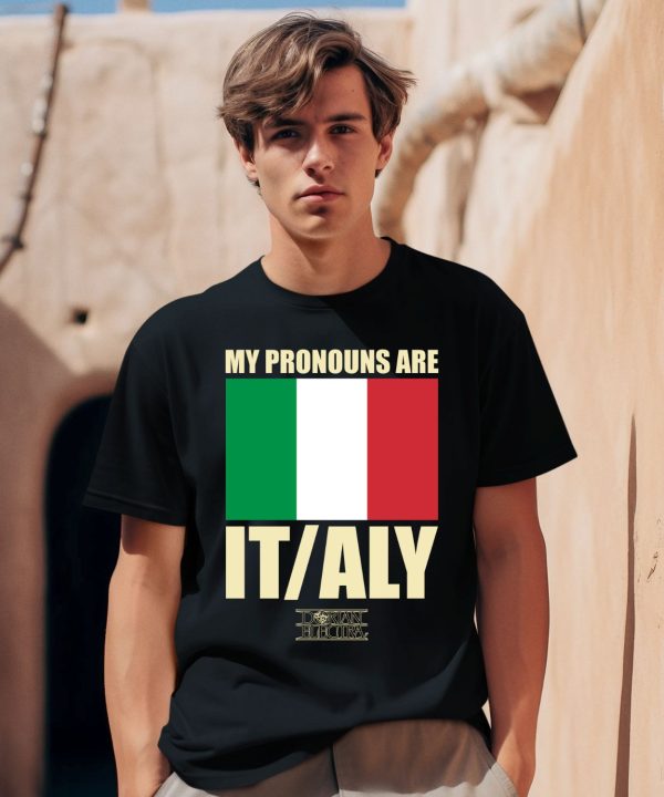 Dorian Electra Merch My Pronouns Are Italy Shirt0 1