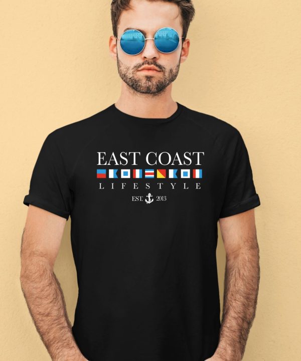 East Coast Lifestyle Boat Flag Shirt1