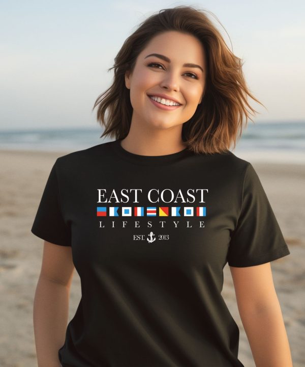 East Coast Lifestyle Boat Flag Shirt3