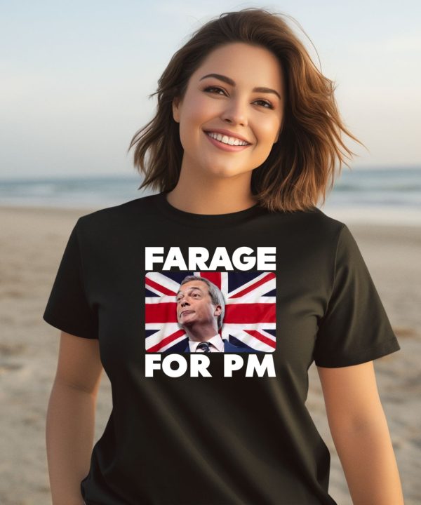 Farage For Pm Britain Flag Shirt3