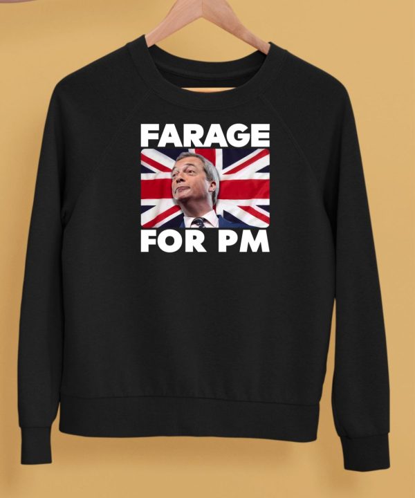 Farage For Pm Britain Flag Shirt5