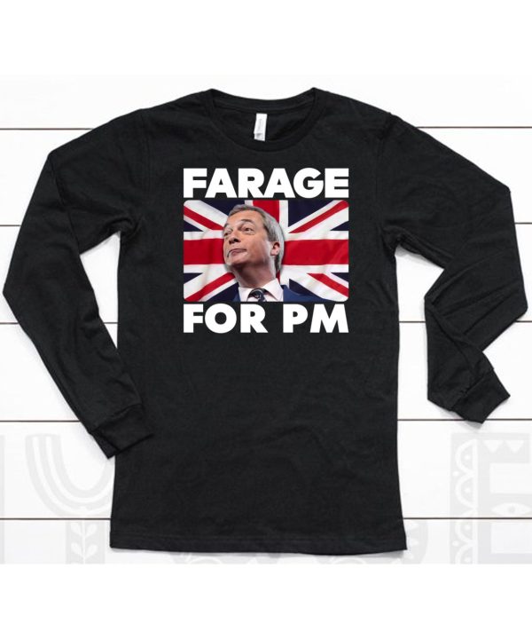 Farage For Pm Britain Flag Shirt6