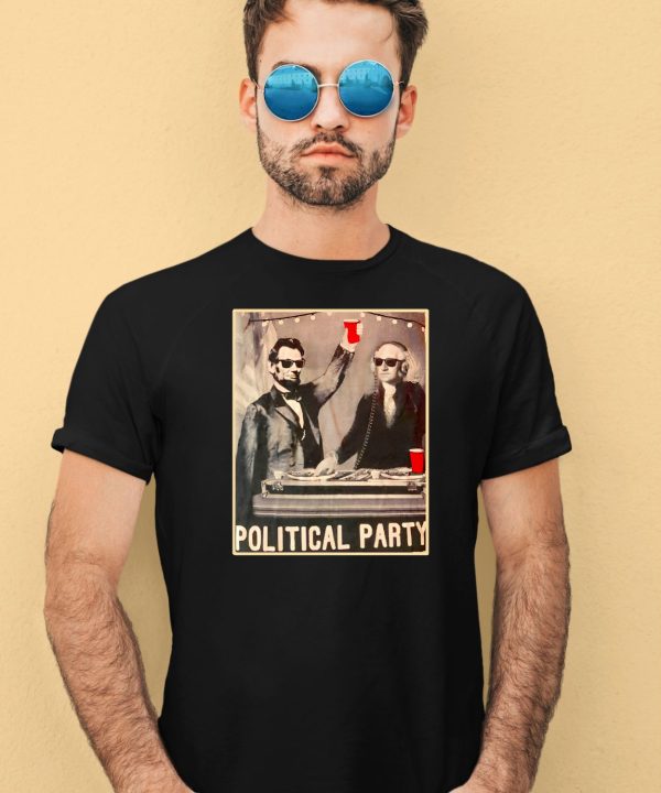 George Washington And Abraham Lincoln Political Party Shirt