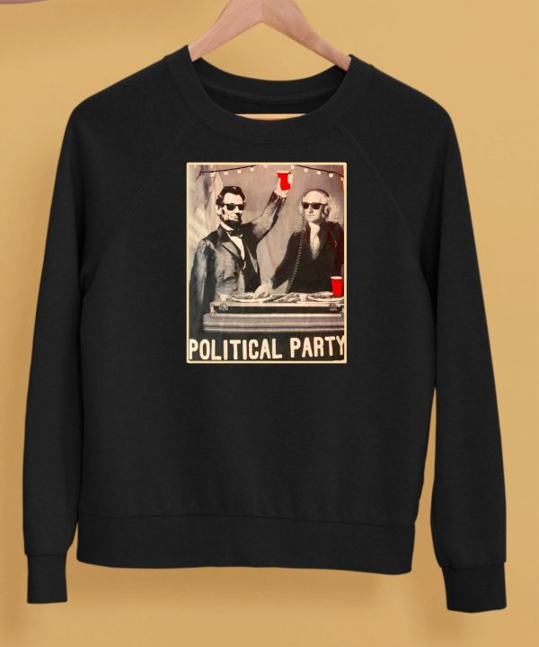 George Washington And Abraham Lincoln Political Party Shirt5