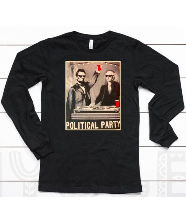 George Washington And Abraham Lincoln Political Party Shirt6