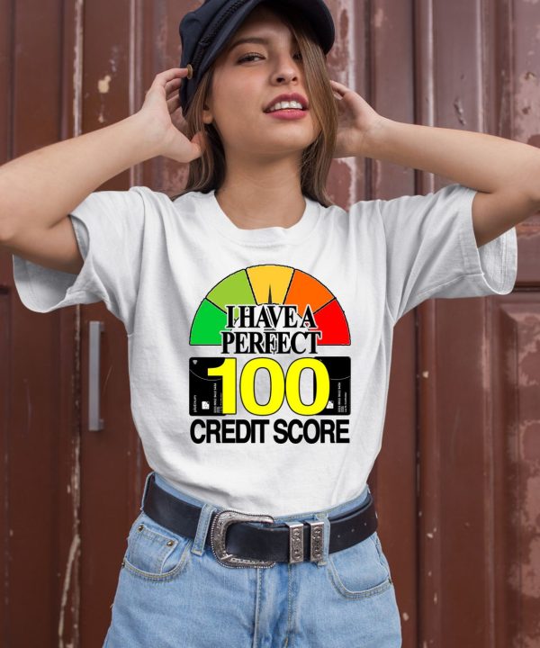 I Have A Perfect 100 Credit Score Shirt2