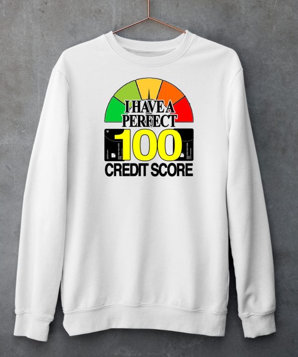 I Have A Perfect 100 Credit Score Shirt5