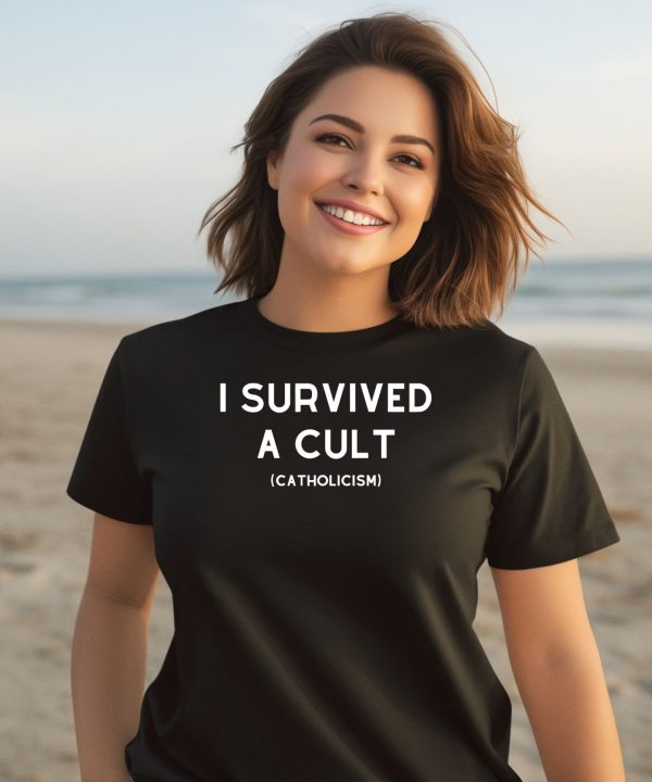 I Survived A Cult Catholicism Shirt3