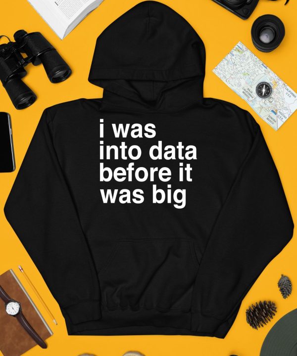 I Was Into Data Before It Was Big Shirt4