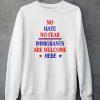 Jamaal Bowman Wearing No Hate No Fear Immigrants Are Welcome Here Shirt5