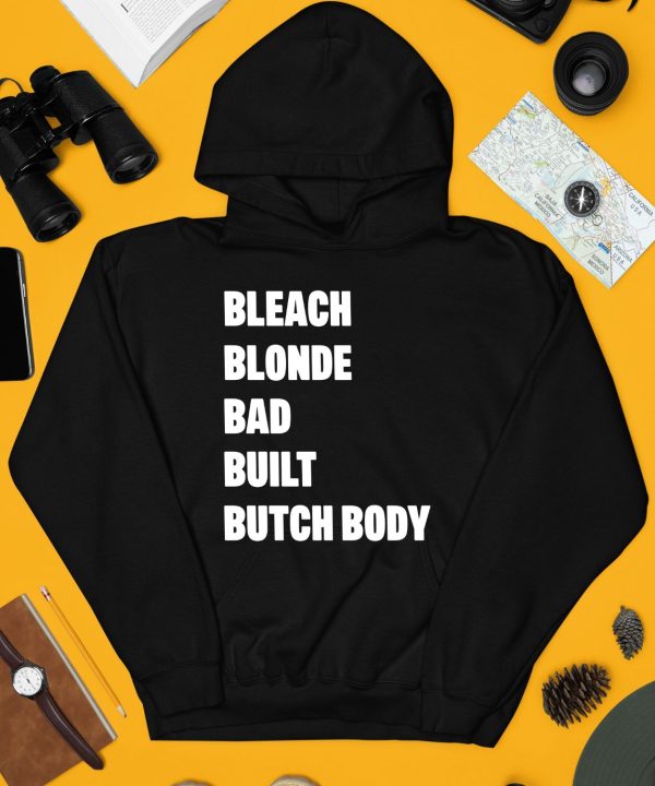 Jasmine Crockett Wearing Bleach Blonde Bad Built Butch Body Shirt4